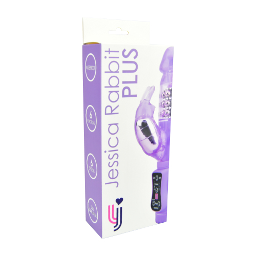 Jessica Rabbit Plus Vibrator Purple packaging