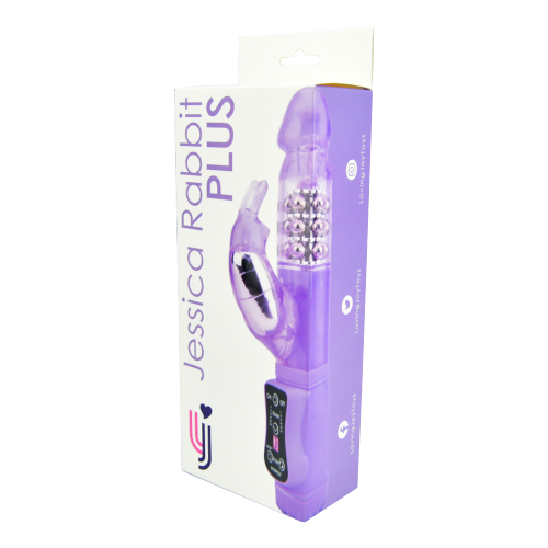 Jessica Rabbit Plus Vibrator Purple in its box